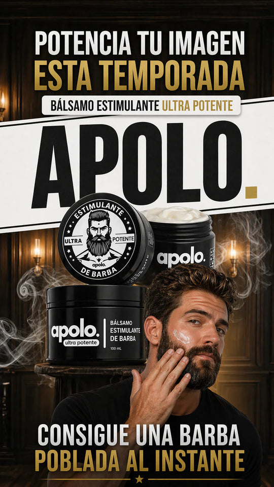 BÁLSAMO PARA CRECIMIENTO DE BARBA ULTRA POTENTE CON MINOXIDIL 20% | 100ML