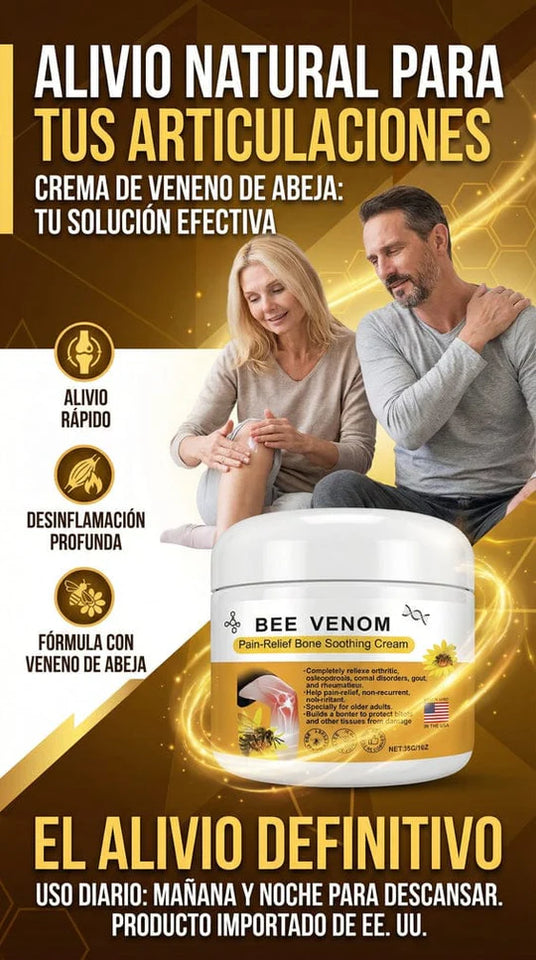✨ VENENO DE ABEJA PREMIUM – REGENERACIÓN Y ALIVIO ARTICULAR
