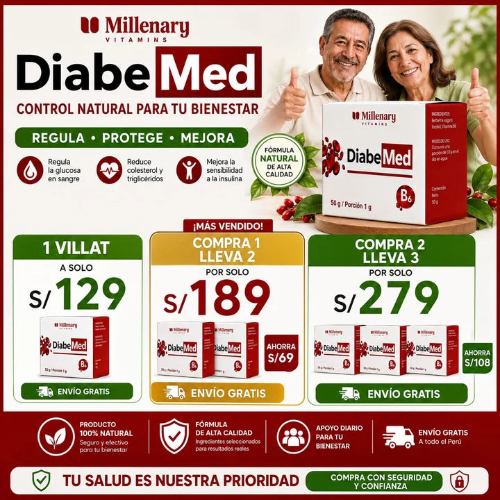 🌿 DIABEMED® — APOYO NUTRICIONAL PARA TU BIENESTAR DIARIO