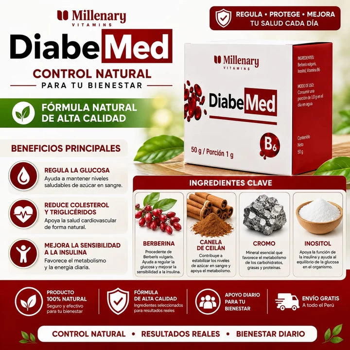 🌿 DIABEMED® — APOYO NUTRICIONAL PARA TU BIENESTAR DIARIO