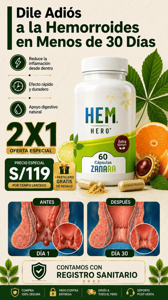 🌿 HEM HERO: ALIVIO Y BIENESTAR PARA TU DÍA A DÍA