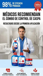 🚫🧴 ¡DILE ADIÓS A LA CASPA Y RECUPERA LA CONFIANZA EN TU CABELLO! ✨