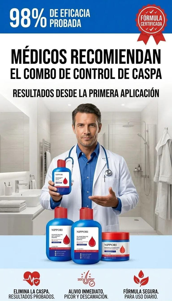 🚫🧴 ¡DILE ADIÓS A LA CASPA Y RECUPERA LA CONFIANZA EN TU CABELLO! ✨