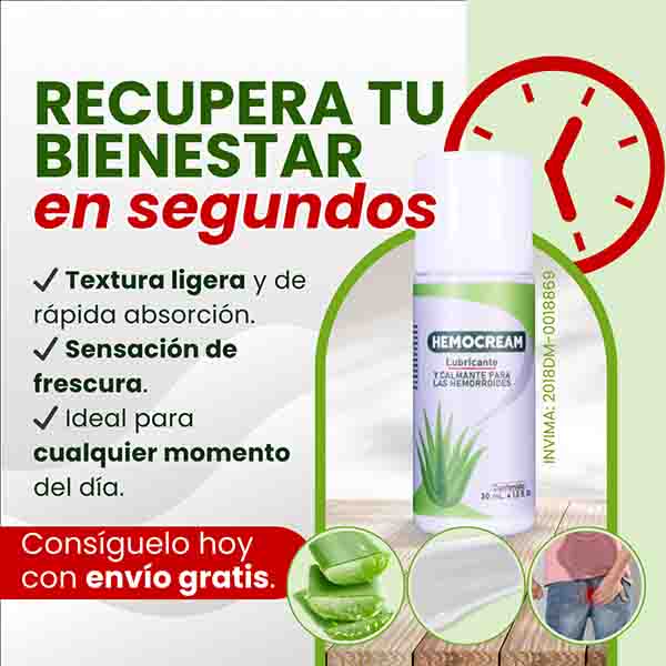 🌿🌿RECUPERA TU COMODIDAD ÍNTIMA DESDE LA PRIMERA APLICACIÓN CON HEMOCREAM✅✨